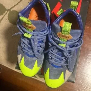 Versace | Shoes | Gianni Versace Mens Squalo Hiker Sneaker  display picture 3